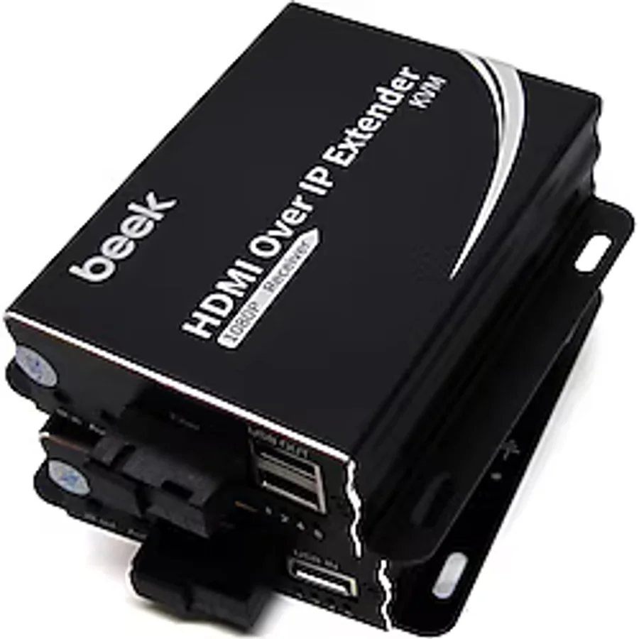 Beek Ip Hdmı Kvm Fiber Sinyal Uzatma Cihazı, Single Mode, Sc, 20Km, 1080Pbeek Ip Hdmı Kvm Fiber Extender 20Km 1080P