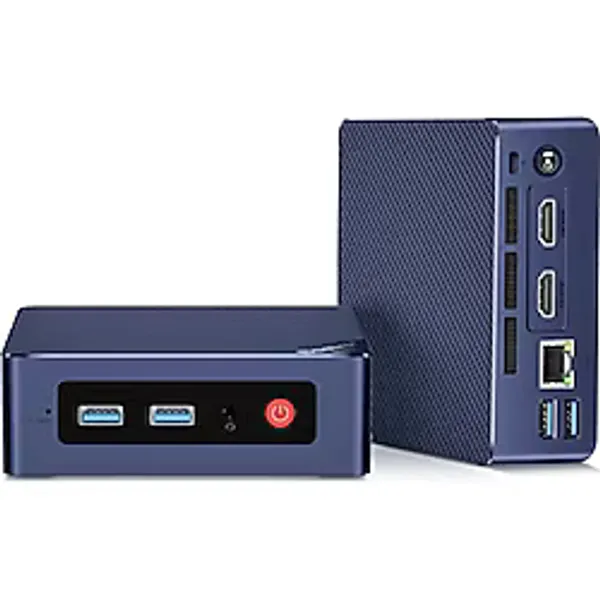 Beelink Mini S13 Mini PC, 13. Intel Twin Lake-N150 (4C/4T, 3.6GHz'e kadar), Mini Bilgisayar 12GB LPDDR5 RAM 512GB SATA3 SSD, Mikro PC Desteği 4K@60Hz Çift Ekranlı Ekran/WiFi6/BT5.2/USB3.2/HTPC/WOL