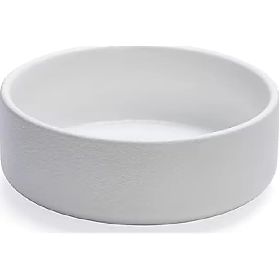 Beeztees Dbl Köpek Mama Su Kabı, Seramik, Mat Beyaz, 16Cm, 800Ml