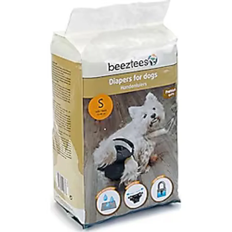 Beeztees Köpek Alt Bezi, Mükemmel Uyum, Kullan-At, Siyah, 20 Adet, S