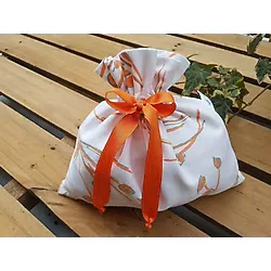 Begüldan 2.5 kg Modern Turuncu Erzak - Bakliyat Torbası