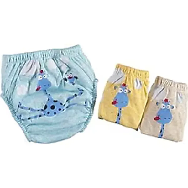 bejamonti chocolate baby kids Yıkanabilir 3'lü Kombin Sevimli Hayvanlar Alıştırma Külodu, 2-4 Yıl, 9NKMOKAPPS02, Unisex, üniseks-bebek