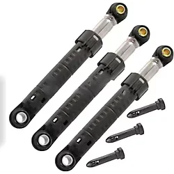 BEKATECH Çamaşır Makinesi Amortisör Bosch - Siemens - Profilo 3 Lü Set Bosch Siyah Amortisör 448032 Üçlü