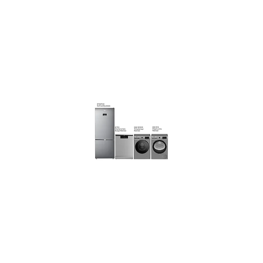 Beko 4 Lü Gri Çeyiz Seti 6