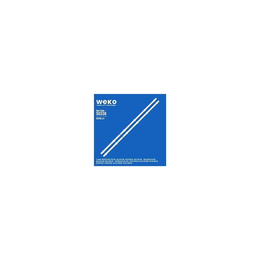 Beko B32l 6752 5b 32'' İnç 2 Adet Tv Led Bar Tvnizin İçindeki Led Barla Aynısı Olduğunu Görmeden Almayınız. Led Bar Ürünlerinde Paket Açıldığında İade Kabul Edilmemektedir. 86436701