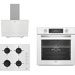 Beko BFC 330 B - BOCD T 6011 EB - BDE 6050 HB New White Star Ankastre Set