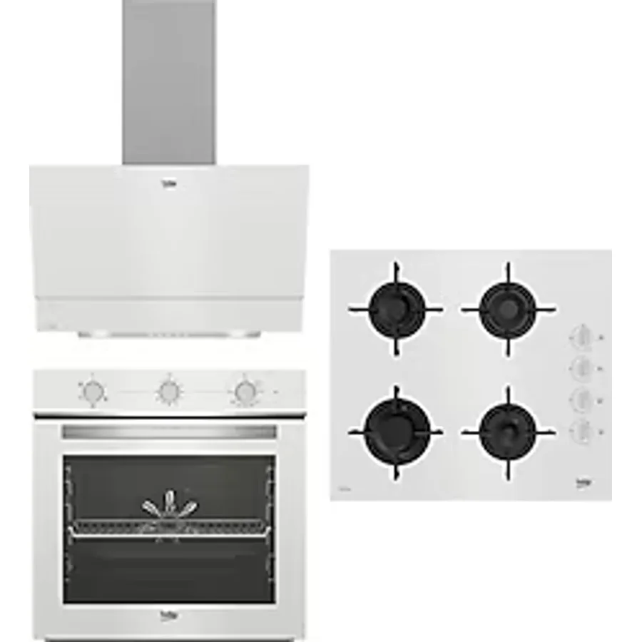 Beko Harmoni Beyaz Ankastre Set