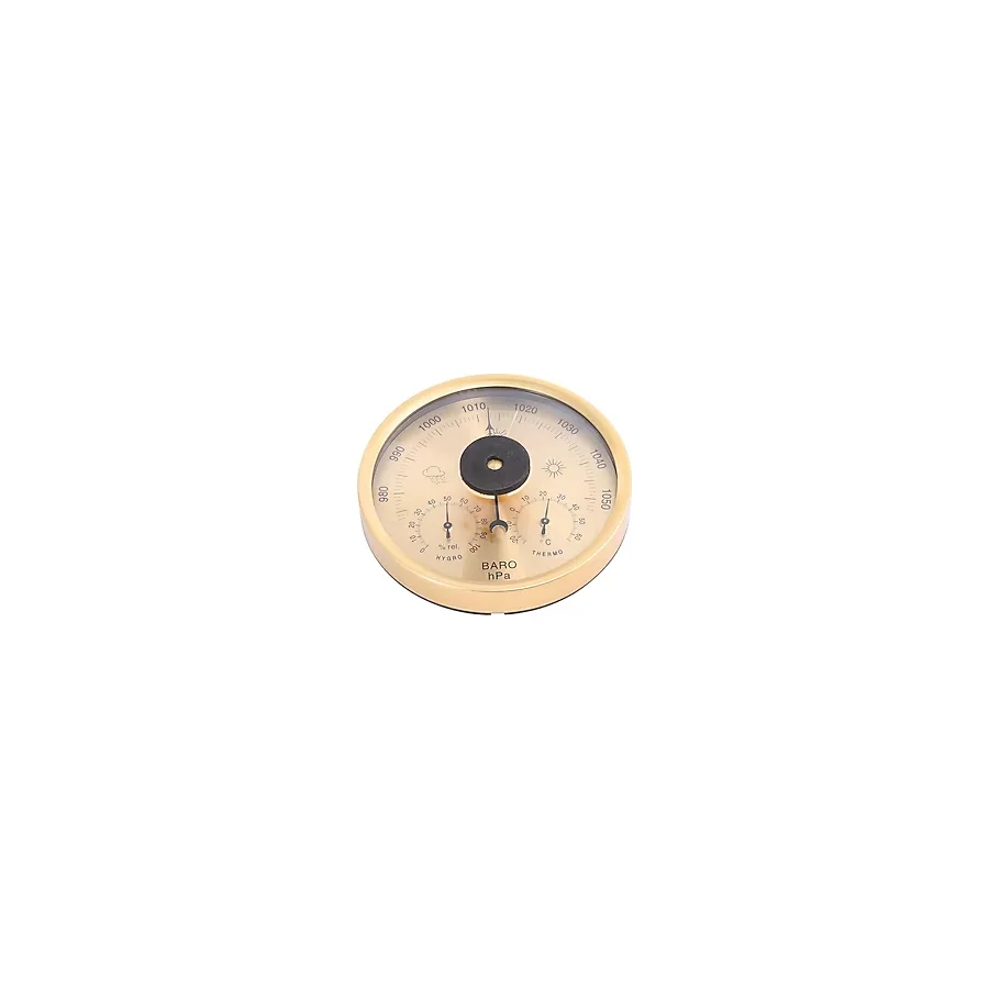 Belirtilmemiş 3'ü 1 Arada Duvar Tipi Analog Meteoroloji Istasyonu - Barometre, Termometre ve Higrometre - 13,2 cm - Duvara Asılan