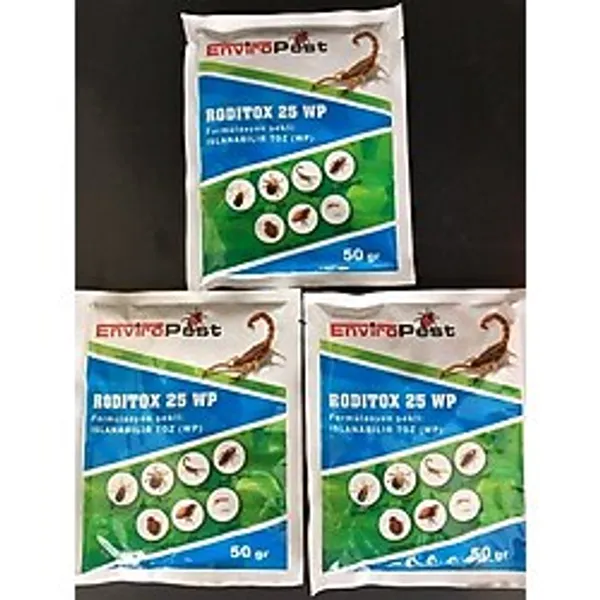 Belirtilmemiş Böcek Ilacı, Haşere Ilacı Tox 25 Wp 50 gr 3 Adet