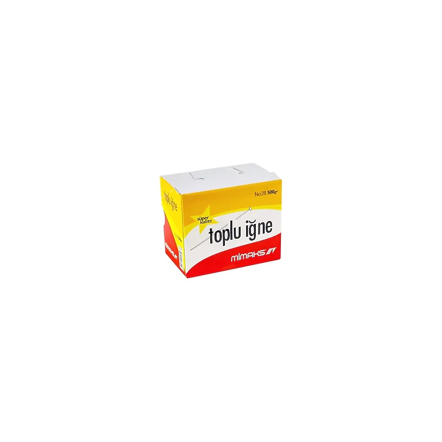 Belirtilmemiş Mimaks Toplu İğne Süper Nikel 500Gr Ti500 (1 Paket) - Yok
