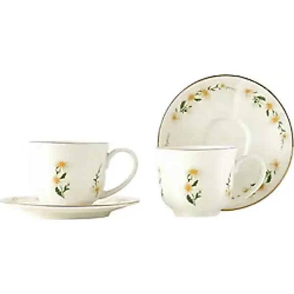 Bella Maison Daisy 2 Kişilik Çay Fincan Takımı