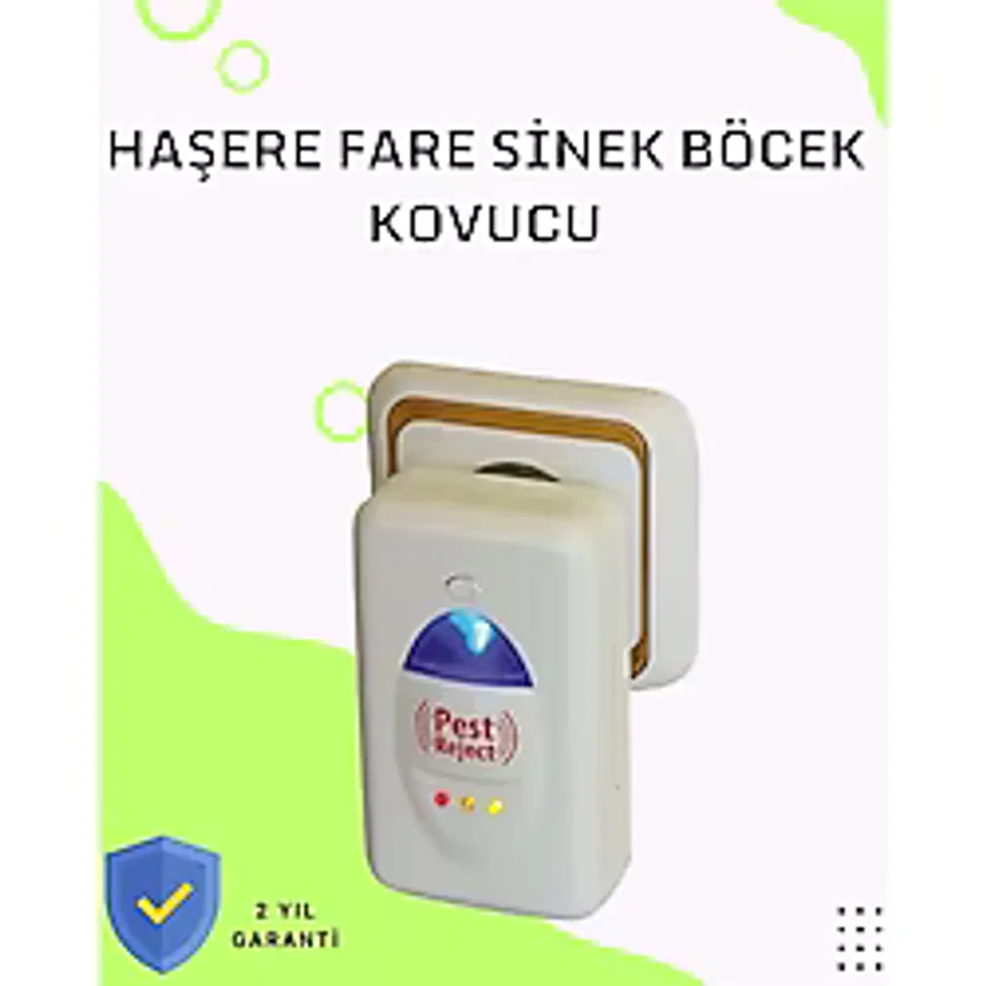 Belle Fusion Bfs Bakım Gerektirmeyen Ultrasonik Haşere Kovucu - Uzun Ömürlü Kullanım