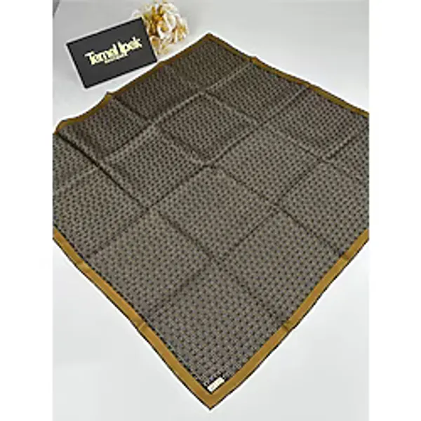 Belli 90 X90 Saf Twill İpek Eşarp 4002D