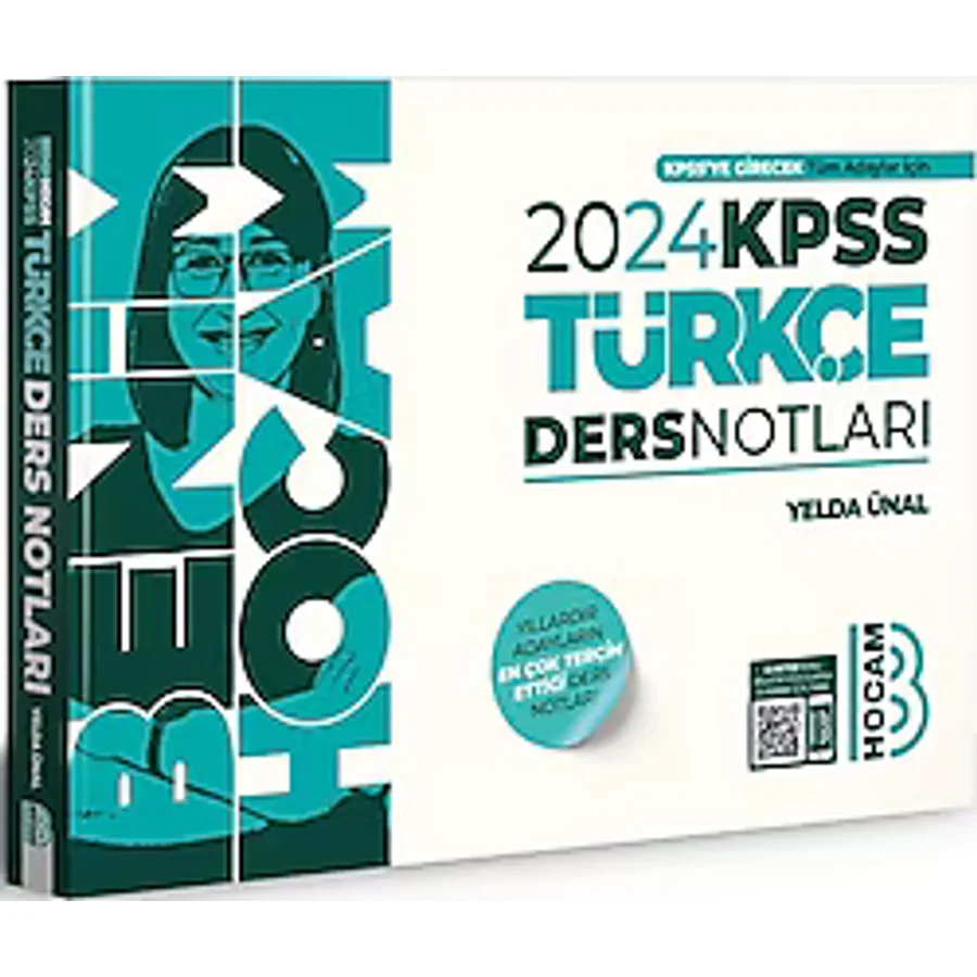 Benim Hocam Yayınları 2024 KPSS Türkçe Video Ders Notları