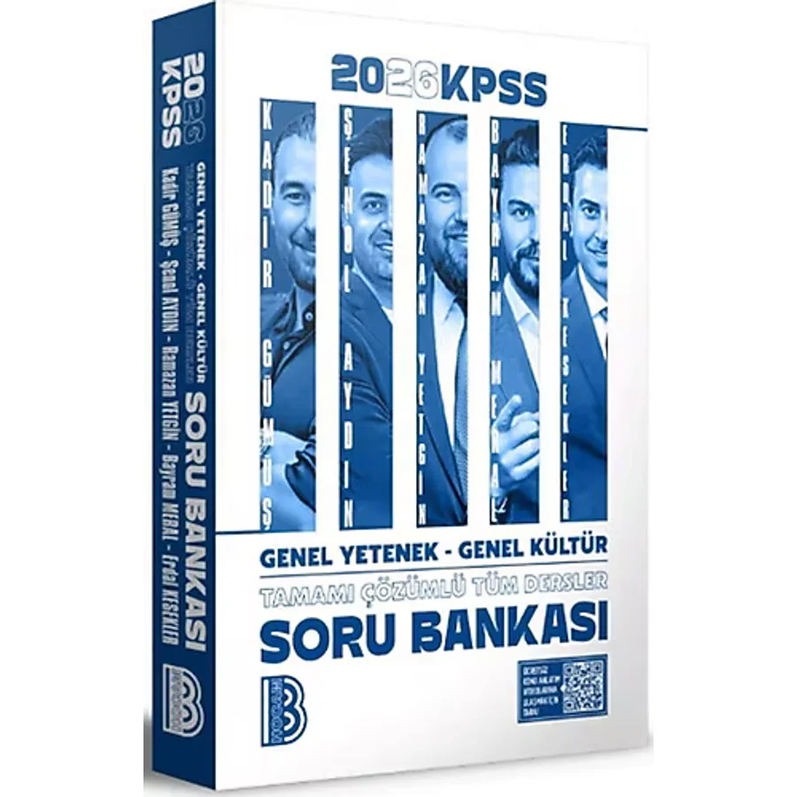 Benim Hocam Yayınları 2026 KPSS Tüm Dersler Tamamı Çözümlü Soru Bankası