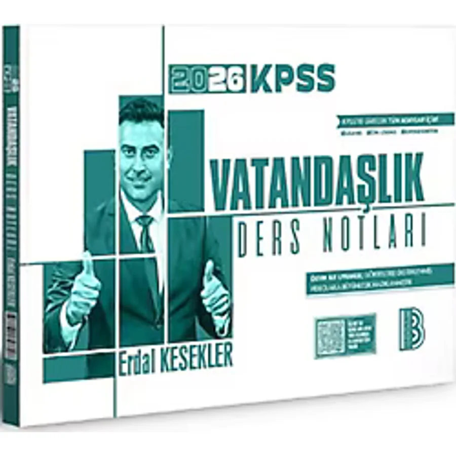 Benim Hocam Yayınları 2026 KPSS Vatandaşlık Ders Notları