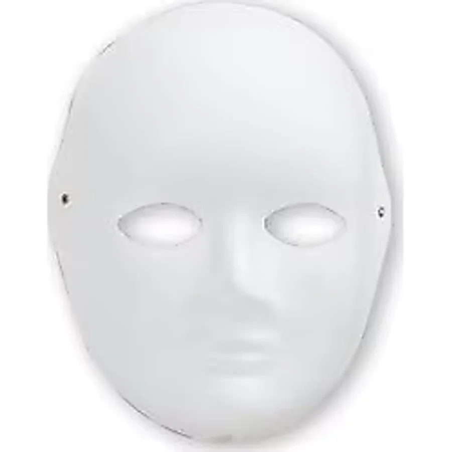 Benim Marifetlerim - Boyanabilir Beyaz Maske 1 Adet
