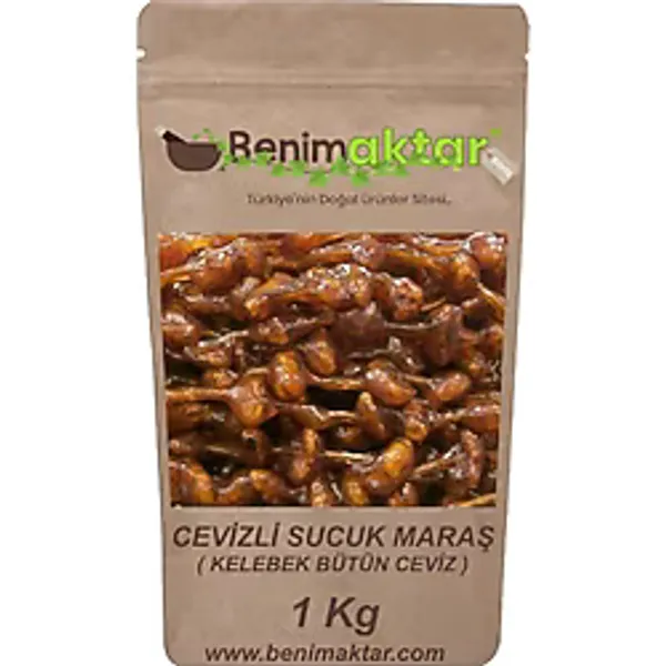 BenimAktar Maraş Cevizli Sucuk Özel Kelebek 1 Kg