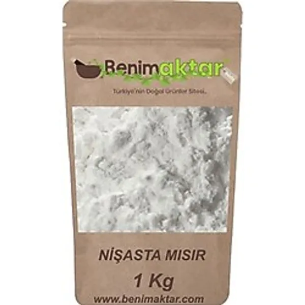 BenimAktar Nişasta Mısır Saf Doğal 1 Kg