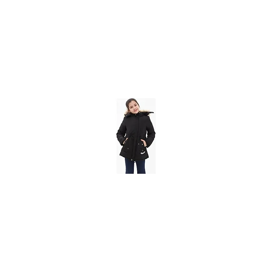 Benitto Kids Benittokids Kız Çocuk Kaban - Siyah - 8 Yaş