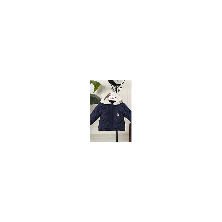 Benitto Kids Erkek Bebek Çocuk Kulaklı Kapüşonlu Mont 51323