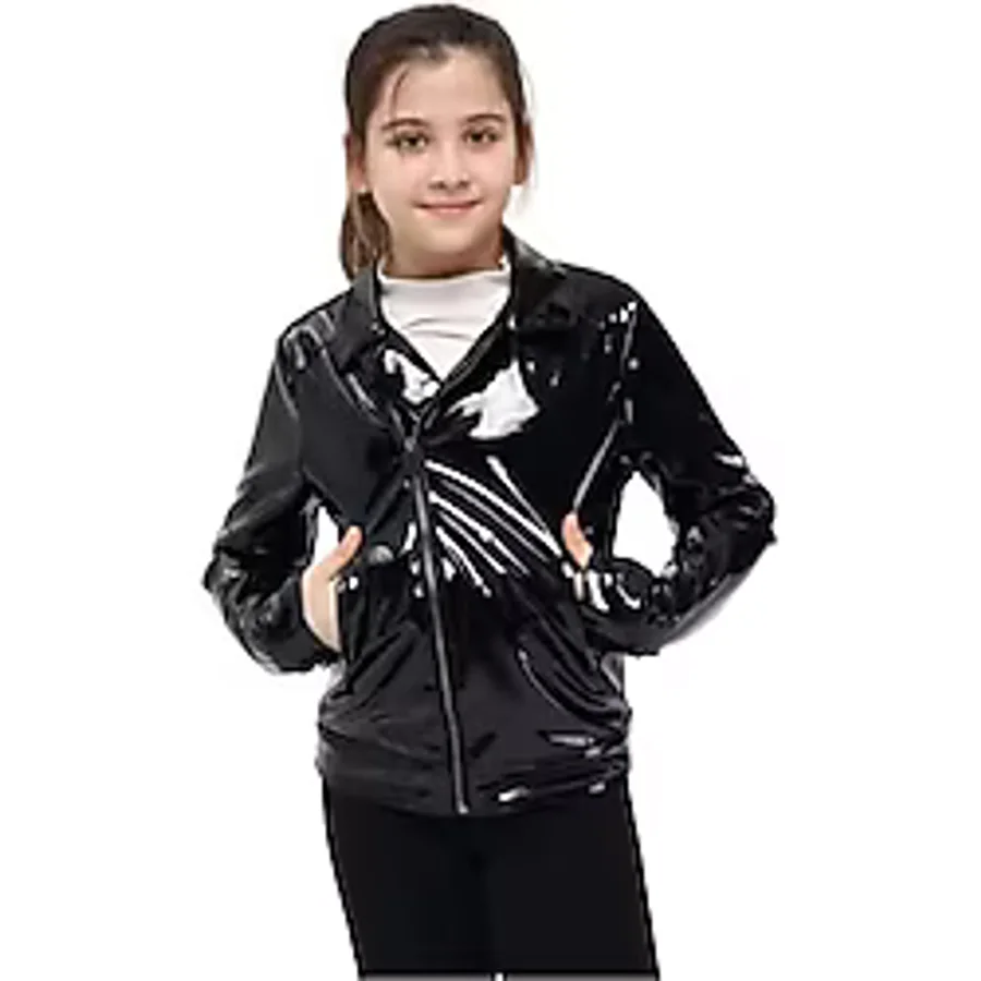 Benittokids Kız Çocuk Deri Ceket 51262 Rugan 6 YAŞ