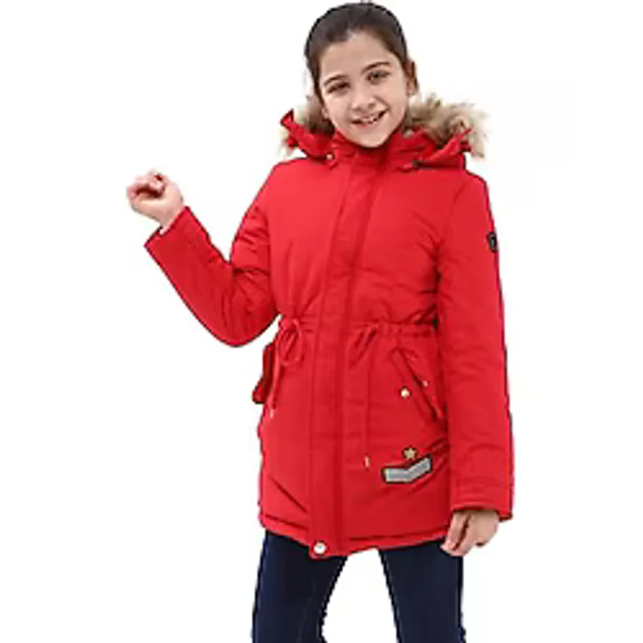 Benittokids Kız Çocuk Kaban 51256 Kırmızı 12 YAŞ