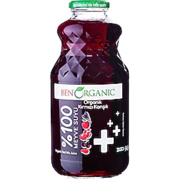 Benorganic Organik Karışık Kırmızı Meyve Suyu 946 ml