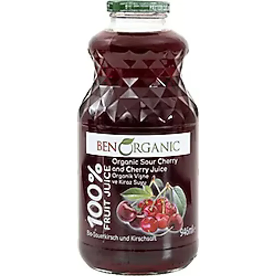 Benorganic Organik Vişne ve Kiraz Suyu 946 ml