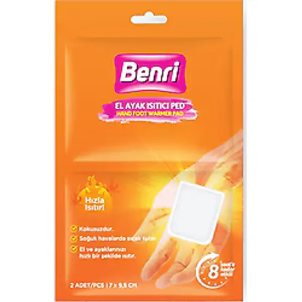 Benri El ve Ayak Isıtıcı Ped 2'li