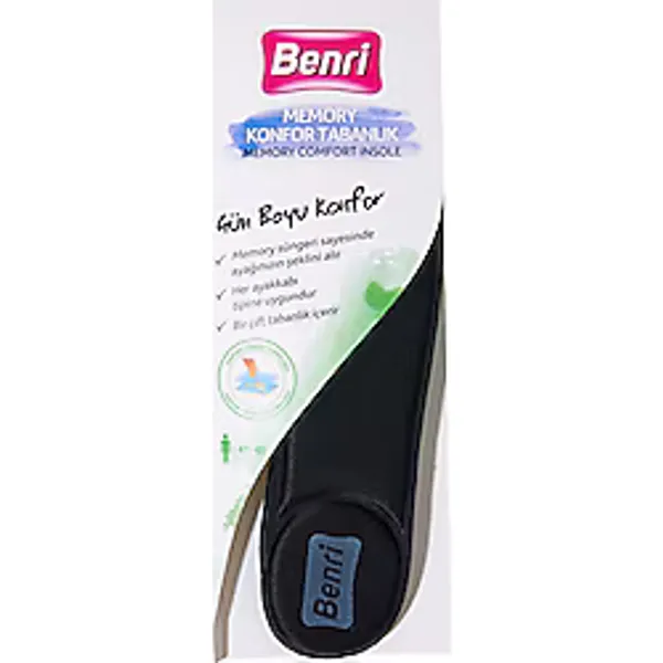 Benri Memory Konfor Tabanlık Erkek 41-46