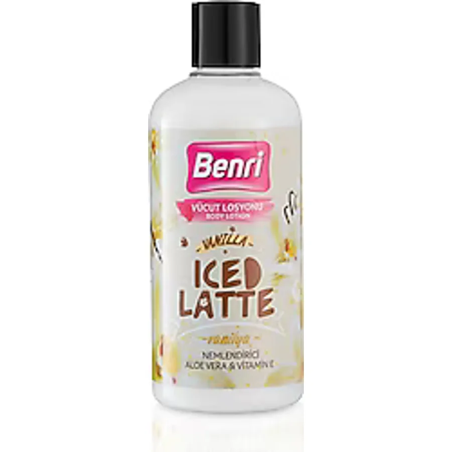 Benri Vanilya Iced Latte 500 ml Vücut Losyonu