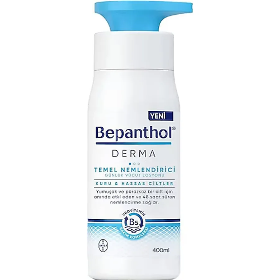 Bepanthol Derma Temel Nemlendirici Günlük 400 ml Vücut Losyonu
