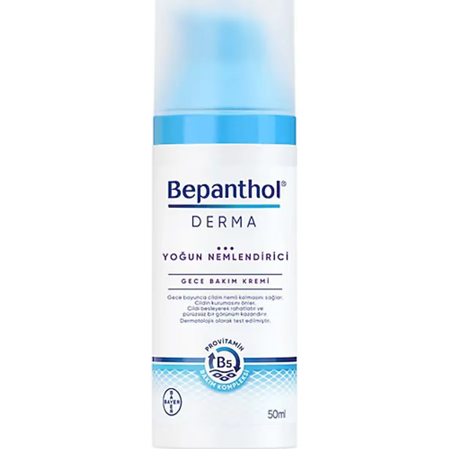 Bepanthol Derma Yoğun Nemlendirici 50 ml Gece Kremi