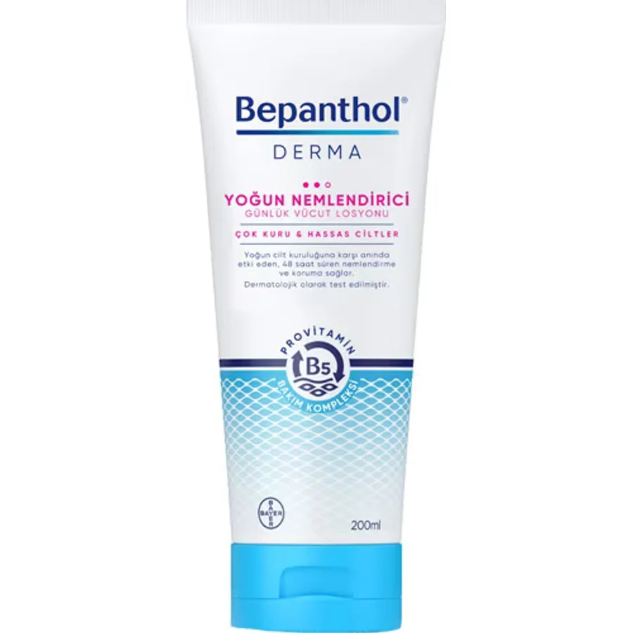 Bepanthol Derma Yoğun Nemlendirici Günlük Vücut Losyonu 200 ml