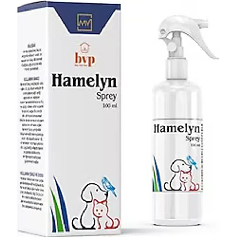 Ber vet pet Hamelyn Bit-Pire-Kene Spreyi, Doğal Koruma, Kedi Köpek Kuş Tavşan İçin, 100ml