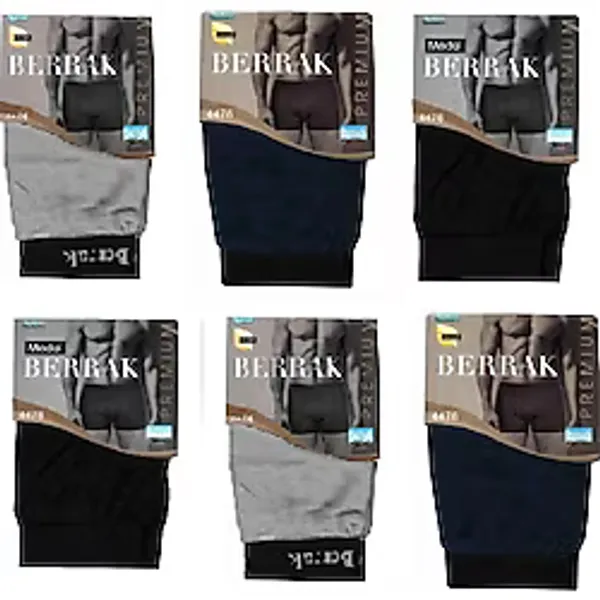 Berrak 4476 Modal 6'lı Erkek Boxer