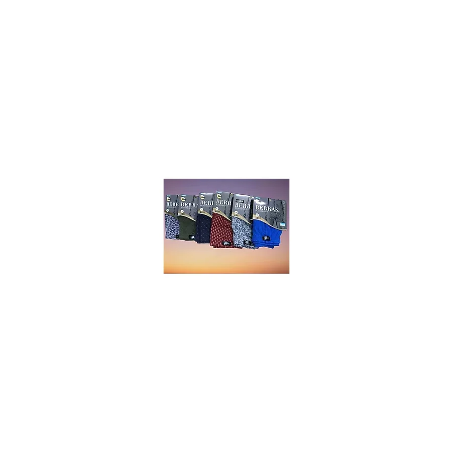 BERRAK 4497 ERKEK MODAL DESENLİ BOXER 6 ADET