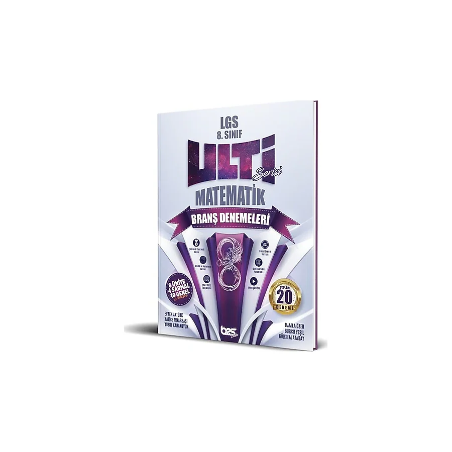 Bes Yayınları 8. Sınıf LGS Ulti Matematik Branş Denemeleri
