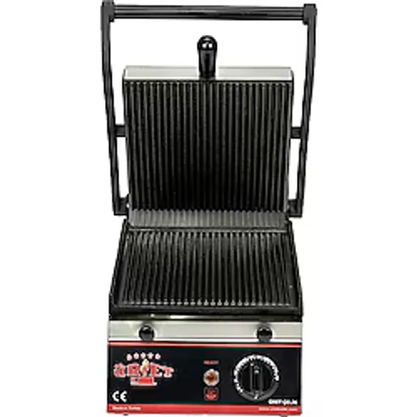 Besa Endüstriyel Besa Üret 8 Dilim Elektrikli Tost Makinesi - Inox - Siyah