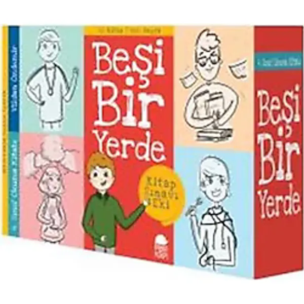 Beşi Bir Yerde Okuma Seti (10 Kitap) - Vildan Özdemir