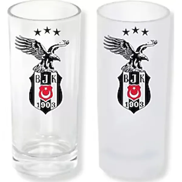 Beşiktaş Buzlu/Buzsuz Seçenekli Rakı Bardağı - 1 Adet Şık Sunum Bardağı 0155