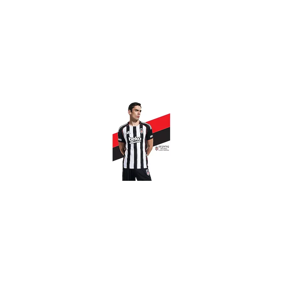 Beşiktaş Orijinal Lisanslı 25/26 Siyah Beyaz Çubuklu Forma