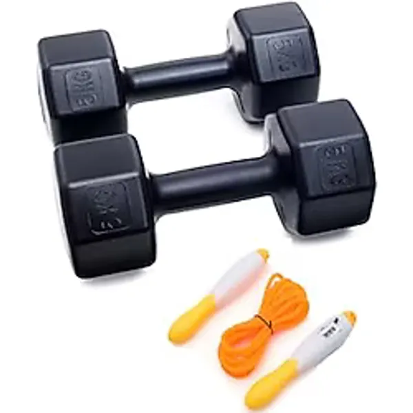 Besinistanbul PS 5 KG DAMBIL X 2 ADET = 10 KG + SAYAÇLI ATLAMA İPİ SİYAH