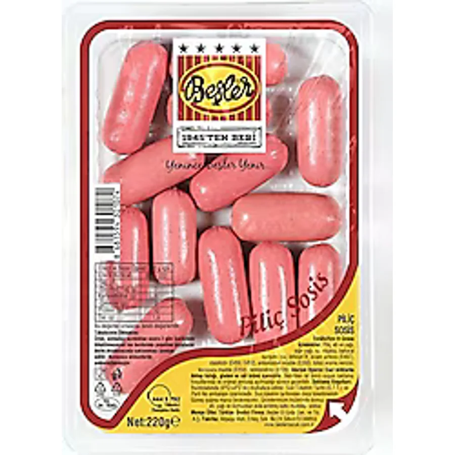 Beşler 220 gr Kokteyl Piliç Sosis