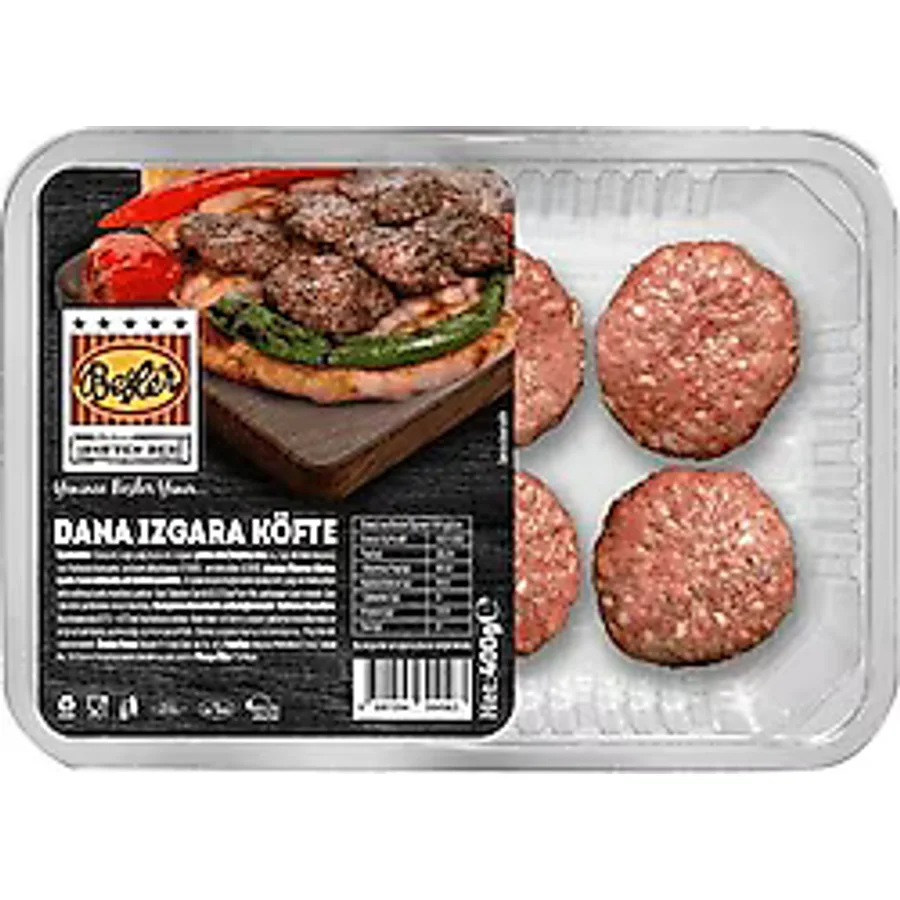 Beşler Dana Izgara Köfte 400 gr