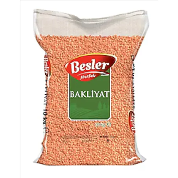 Besler Mutfak 10 kg Kırmızı Mercimek