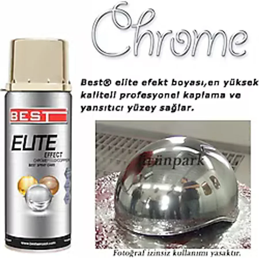 Best Krom Efekt Sprey Boya 400 Ml.