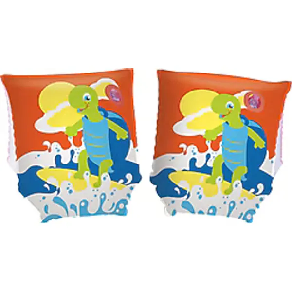 Bestway 32043 23x15 cm Kaplumbağa Desenli Kırmızı Çocuk Deniz Kolluğu