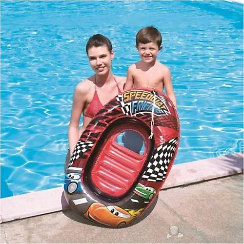 Bestway 34088 102x69 cm Araba Resimli İpli Çocuk Botu